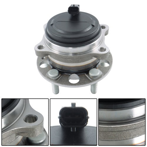 DURAFORCE 2PC For Hyundai Palisade Kia Sorento 2016-2020 FWD Rear Wheel Bearings and Hubs