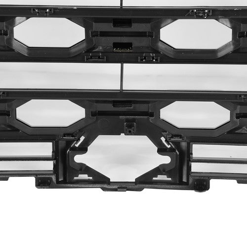 DURAFORCE Front Bumper Grill Electroplated Black for Toyota Tundra Platinum 2022-2024