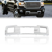 DURAFORCE Compatible For GMC Sierra 2500 3500 2015-2019 Chrome Front Bumper Skid Plate New