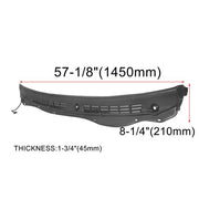 DURAFORCE For 2004-2012 Chevy Colorado GMC Canyon Windshield Cowl Grille Vent Panel