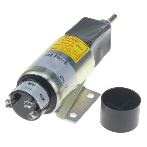 DURAFORCE New Fuel Shutoff Stop Solenoid Valve 2001-12E2U1B1S1A 12V for Woodward