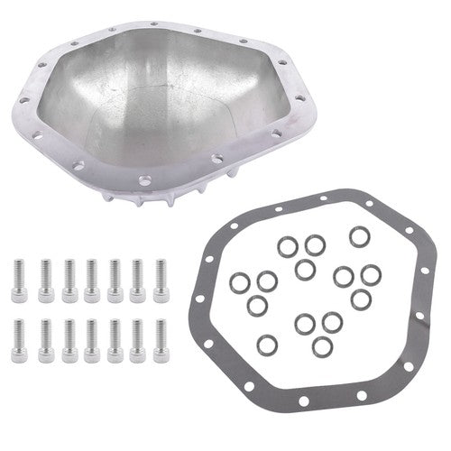 DURAFORCE Rear Differential Cover for 1973-1995 GM / Chevy 10.5" 14 Bolt Polished Aluminum