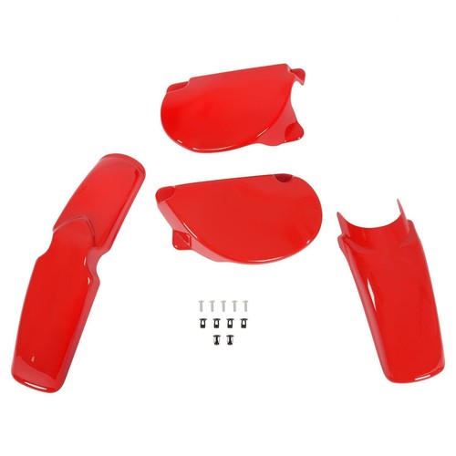 DURAFORCE Plastic Body Kit For Honda XR75 XR80 1977-1982 Front Rear Fenders Side Panels
