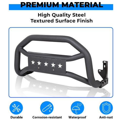 Front Bumper Grille Guard Bull Bar Push For Toyota Tacoma 2005-2015 2016-2023