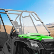 DURAFORCE 0.177" UTV Front Polycarbonate Full Windshield For 15-23 Honda Pioneer 500 520