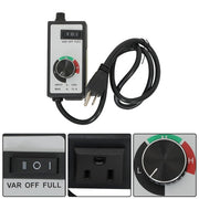 DURAFORCE New For Router Fan Variable Speed Controller Electric Motor Rheostat AC 120V US