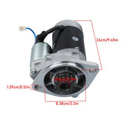 DURAFORCE Starter Replacement for Yanmar 4JH3-TCE 94-03 S114-483A SHI0082 410-44050