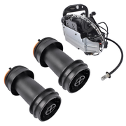 DURAFORCE Pair Rear Air Suspension Spring & Compressor For Cadillac XTS 3.6L V6 2013-2019