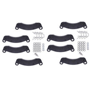 DURAFORCE 8 BRAKE PAD KIT 10K-12K AXLE FOR K71-180-00 DEXTER CALIPER 2WHEELS Semi-Metallic
