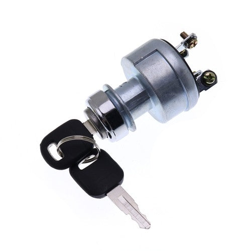 DURAFORCE 4 Pcs New Ignition Switch With 2 Keys Fits Caterpillar 9G7641 9G-7641