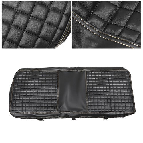 DURAFORCE Black Rear Seat Cover Kit Golf Carts For Club Car/E-Z-Go/Yamaha Universal Size