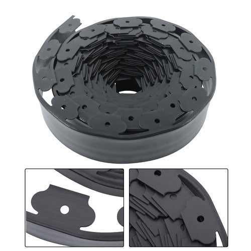 DURAFORCE 60ft Landscape Edging with 60 Spikes for Lawn 2 Inch Tall US Garden Edging