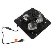 DURAFORCE Wall Mounted 10" Shutter Exhaust Fan With Switch & Insect Mesh Low Noise 980 CFM
