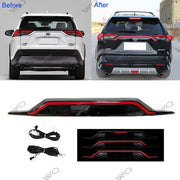 DURAFORCE For 2019-2023 Toyota RAV4 Rear Door LED Tail Brake Sequential Signal Trunk Light