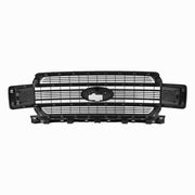 DURAFORCE Ingot Silver Front Bumper Grille Grill for 2018-2020 for Ford F-150 Limited