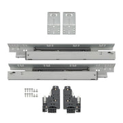 DURAFORCE 1 Pairs Undermount Drawer Slides 15 inch Undermount Soft Close Drawer Slides