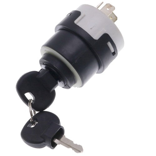 DURAFORCE New JCB Ignition Switch With Two Keys 701/80184 for 8040ZTS 8045ZTS 803 Plus
