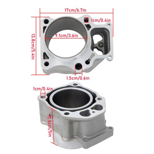 DURAFORCE New ATV 2009-2024 Fit For Honda TRX420 crankshaft cylinder head Engine Kit