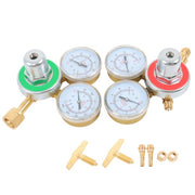 DURAFORCE Brass Oxygen Regulator CGA540 + Acetylene Regulator CGA-200 Fit For Victor