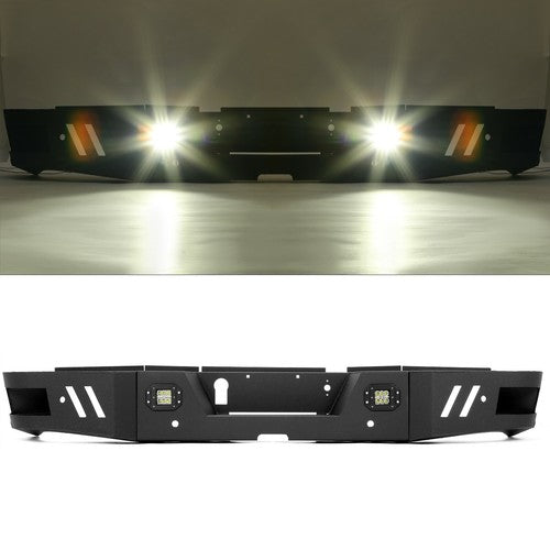 DURAFORCE Rear Bumper Steel with LED Lights Bolt Kits for Ram 2500 3500 2010-2018 2019-2024