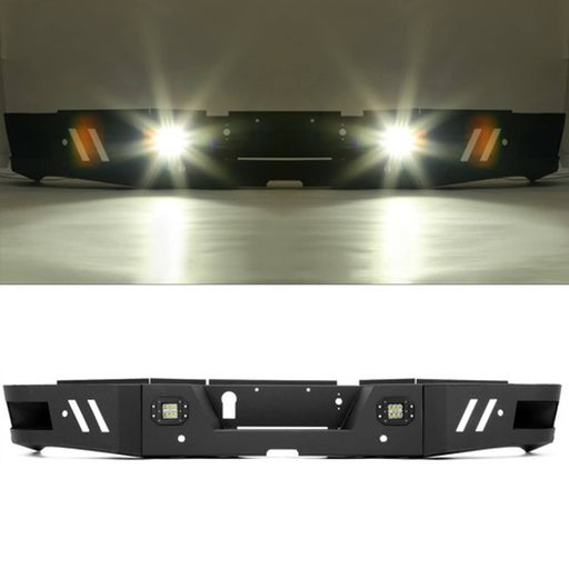 DURAFORCE Rear Bumper Steel with LED Lights Bolt Kits for Ram 2500 3500 2010-2018 2019-2024