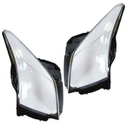 DURAFORCE Front Headlight Lamp Lens Cover Side For Cadillac ATS 2013-18 Left+Right