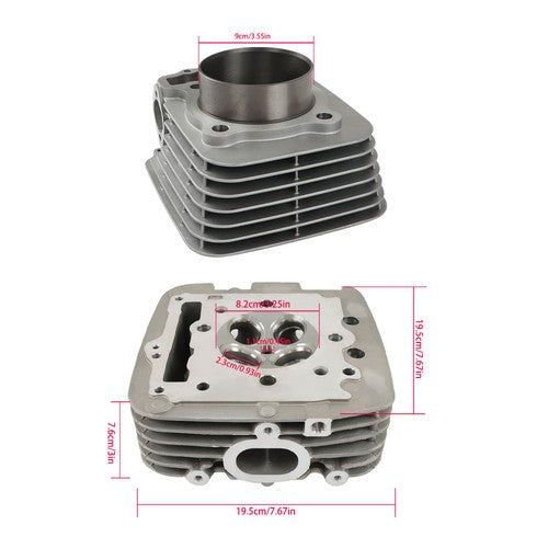 DURAFORCE Cylinder Piston Camshaft Kit for Honda Sportrax TRX400X 1999-2014 12200-HN1-A70
