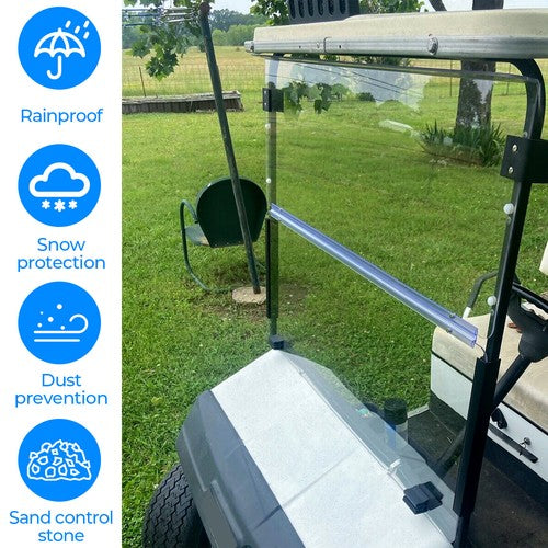 Windshield for EZGO Marathon Golf Cart Clear 1986 1994 5 Gas Electric Model
