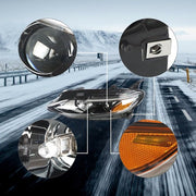 DURAFORCE Fit For Chevy Malibu 2019-2020 Headlight Assembly Set Left Driver Side LH Clear