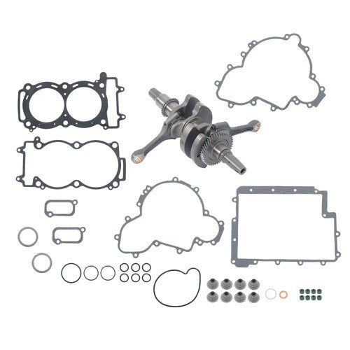 DURAFORCE For Polaris RangerXP 900 2016 Crankshaft Gaskets Seals Bottom End Rebuild Kit
