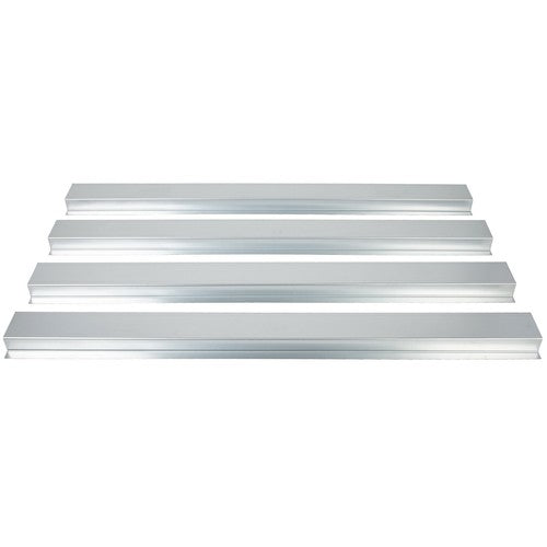 For Ford F Series Bed Floor Support Crossmember Rails Set of 4