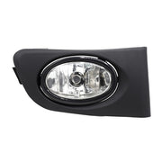 DURAFORCE Fit 2001-2003 Honda Civic Front Bumper Fog lights Clear Lens Halogen Fog lamp