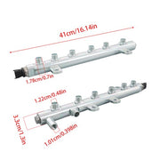 DURAFORCE 6754-71-1210 Fuel Common Rail Fit For Komatsu Excavator PC200-8 PC220-8 PC210