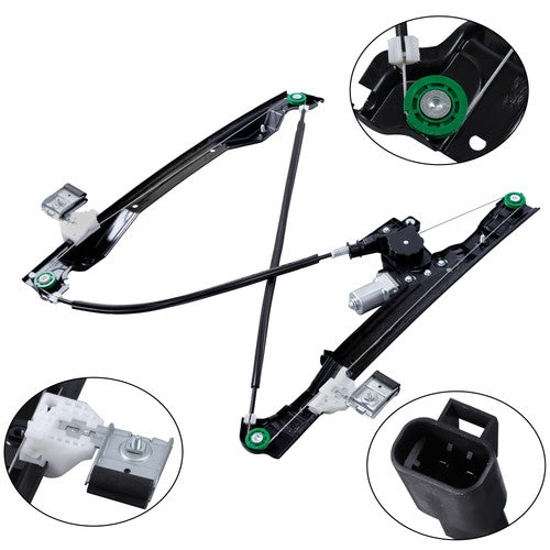 DURAFORCE 741-690 741-691 Power Window Regulator W/Motor FL&FR For GMC Envoy 2002-2009 NEW