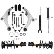 DURAFORCE For 09-14 Nissan Maxima 3.5L Front Rear Shock Control Arm Suspension Kit 16PCS