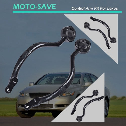 DURAFORCE Fit For 2000-2005 Lexus GS300 GS430 Sedan Front Lower Control Arm Strut Rod Rear