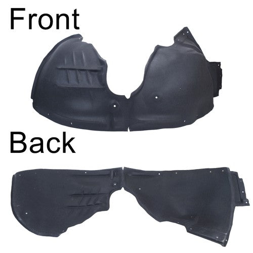DURAFORCE Pair Fender Liner Front Driver & Passenger Side For Chevy Traverse Limited 2024