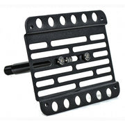 DURAFORCE For Audi A4 S4 A5 S5 A7 Front Bumper Tow Hook License Plate Mount Bracket Holder