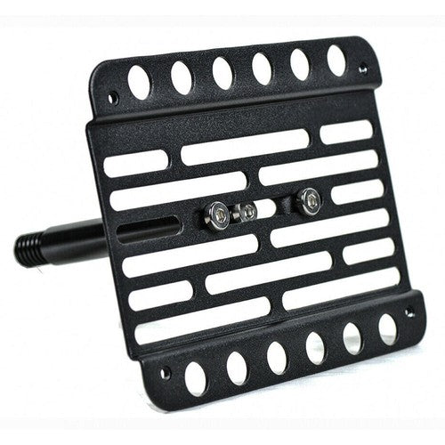 DURAFORCE For Audi A4 S4 A5 S5 A7 Front Bumper Tow Hook License Plate Mount Bracket Holder