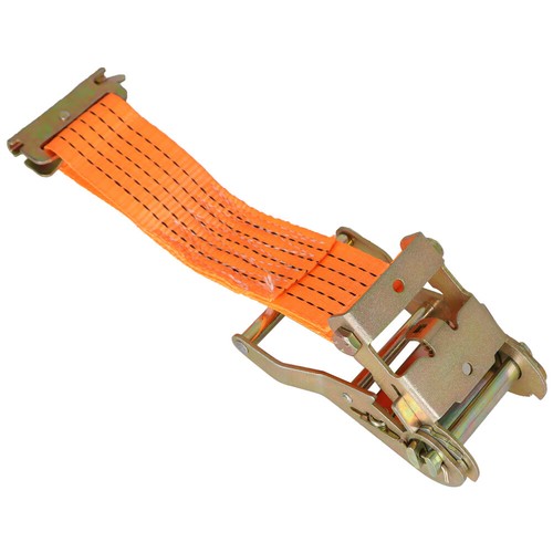 DURAFORCE 2"x 20' E-Track Ratchet Tie Strap Truck 4400 lb Enclosed Cargo Van Straps 4 Set