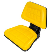 DURAFORCE Yellow Tractor Suspension Seat For John Deere 5200 5210 5300 Massey Ferguson