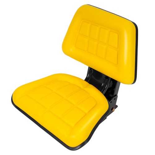 DURAFORCE Yellow Tractor Suspension Seat For John Deere 5200 5210 5300 Massey Ferguson