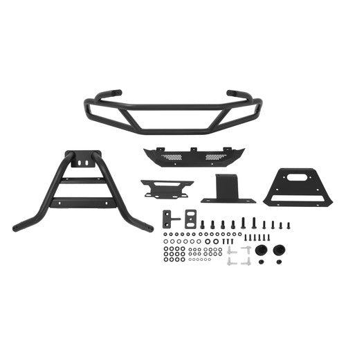 Black Front Brush Guard Bumper for 4WD Polaris RZR XP 1000 14-23