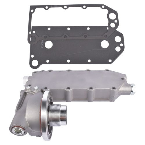 DURAFORCE Oil Cooler Cover Filter Head for Cummins 6CT ISC QSC 8.3 ISL QSL 3974325 3974324