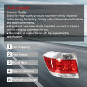 DURAFORCE Driver LH Side Tail Light Lamp Assembly Replace For 2011-2013 Toyota Highlander