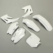 DURAFORCE White Restyled Plastic Kit Shrouds Fenders Fairing For Honda CR85R CR85RB 03-07