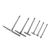 DURAFORCE Precision 6 Pc Telescoping Gage Set 5/16" - 6" Range T-Bore Hole Gauges w/Pouch
