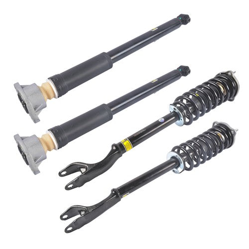 DURAFORCE 4Pcs Front Rear Shock Absorbers Struts w/o ADS For Mercedes W213 E300 E450 17-23