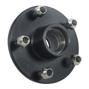 DURAFORCE 2 Pack 5-lug 5'' wheel hub kits & 8.25-inch round #84 Spindles -7 Pieces/set