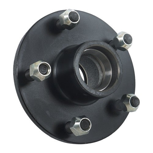 DURAFORCE 2 Pack 5-lug 5'' wheel hub kits & 8.25-inch round #84 Spindles -7 Pieces/set